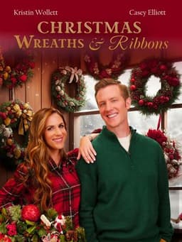 Christmas Wreaths and Ribbons