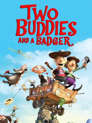 Two Buddies and a Badger