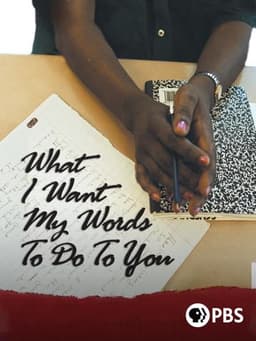 What I Want My Words to Do to You