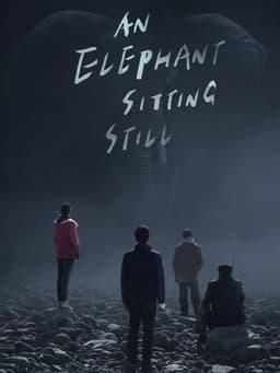 An Elephant Sitting Still