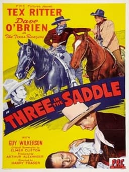 Three in the Saddle