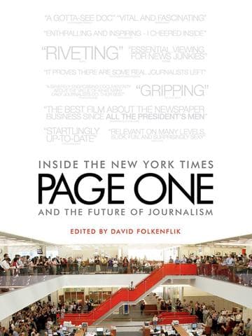 Page One: Inside the New York Times