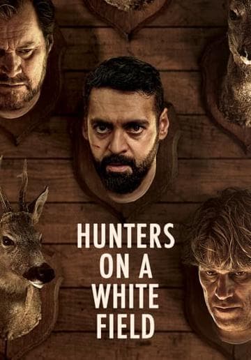 Hunters on a White Field
